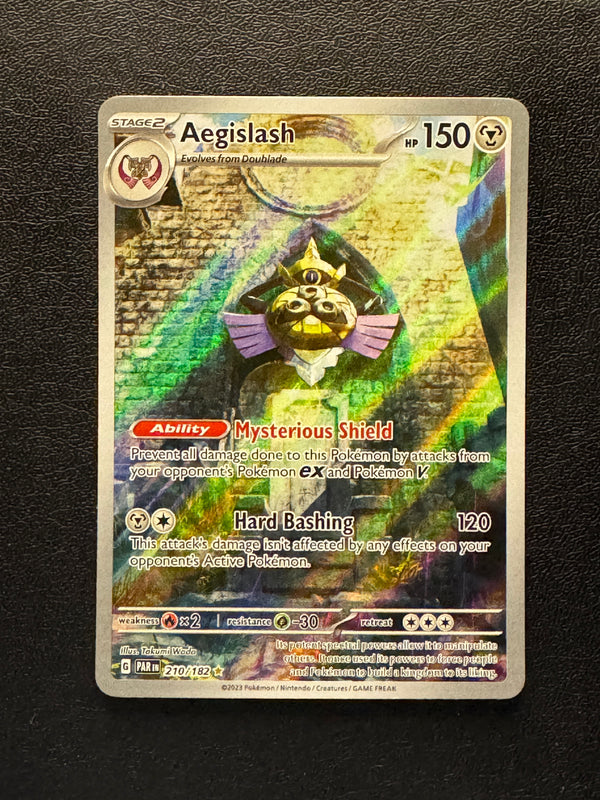 210 Aegislash Paradox Rift Illustration Rare Near Mint