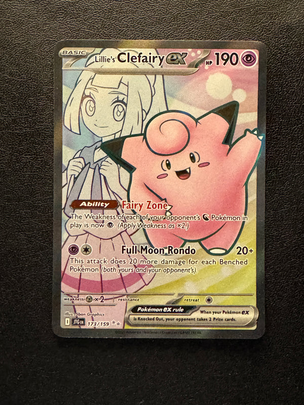 173 Lillie's Clefairy ex Journey Together Ultra Rare Near Mint