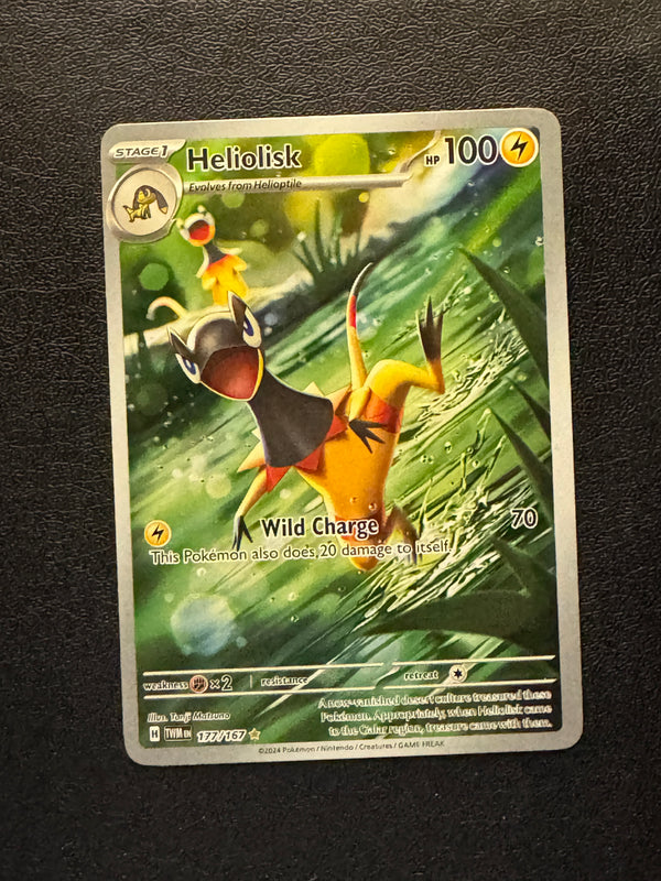 177 Heliolisk Twilight Masquerade Illustration Rare Near Mint