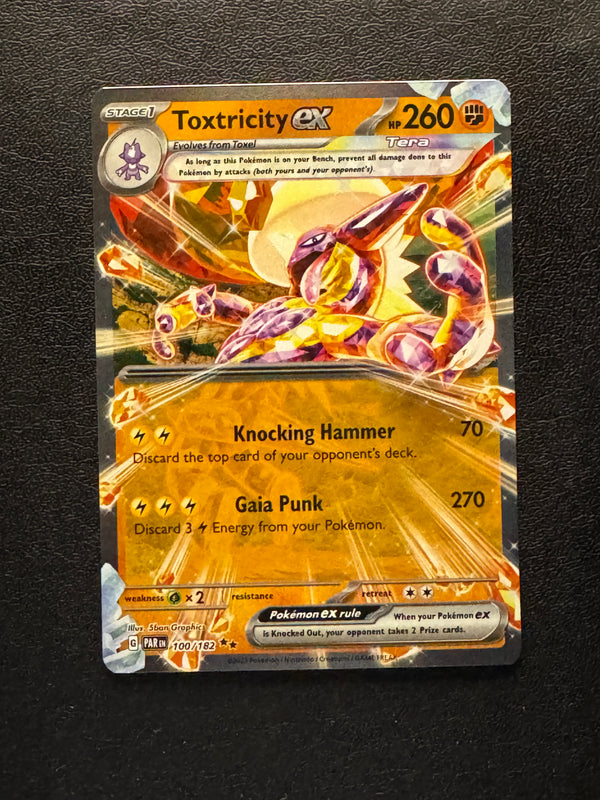 100 Toxtricity ex Paradox Rift Double Rare NM