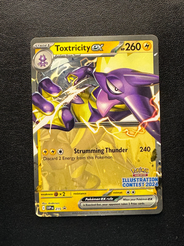 215 Toxtricity ex SV Black Star Promos Promo Near Mint
