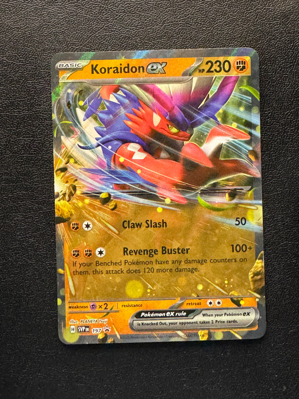 197 Koraidon ex SV Black Star Promos Promo Near Mint