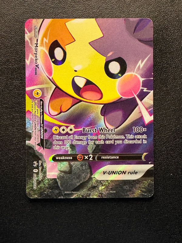 SWSH289 Morpeko V-UNION SWSH Black Star Promos Promo Near Mint
