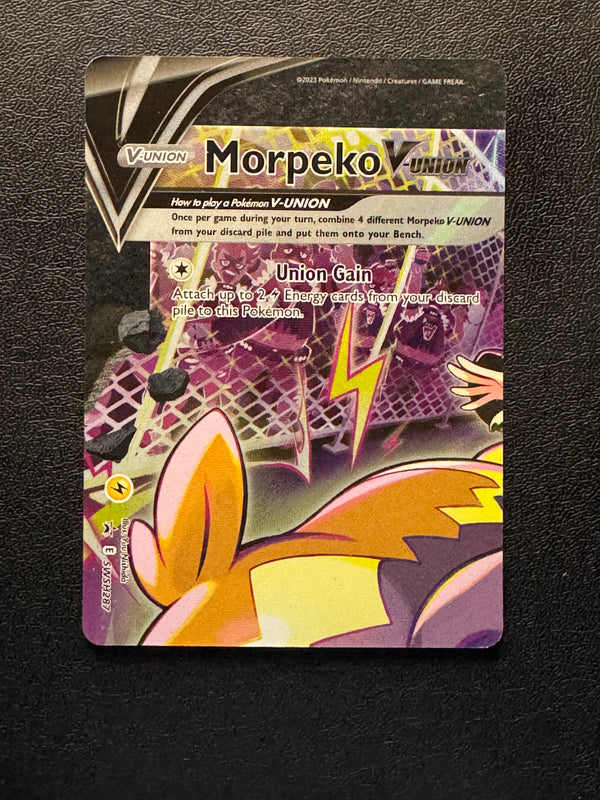 SWSH287 Morpeko V-Union SWSH Black Star Promos Promo Near Mint