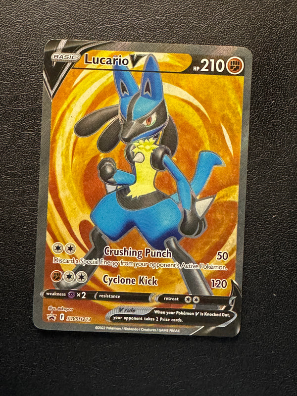 SWSH213 Lucario V SWSH Black Star Promos Promo Near Mint