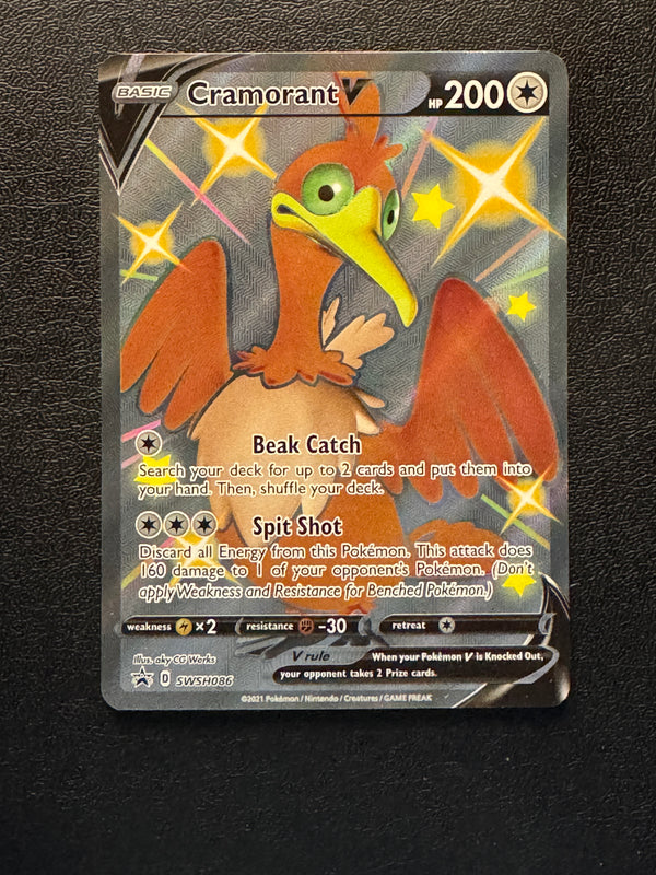 SWSH086 Cramorant V SWSH Black Star Promos Promo NM
