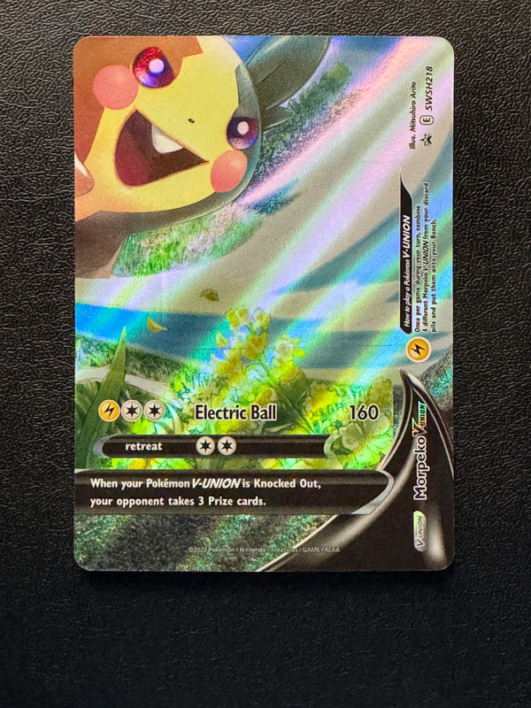 SWSH218 Morpeko V-UNION SWSH Black Star Promos Promo Near Mint