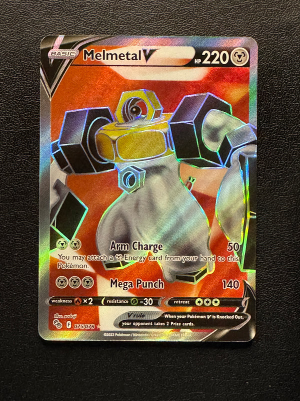 075 Melmetal V Pokemon GO Rare Ultra Near Mint