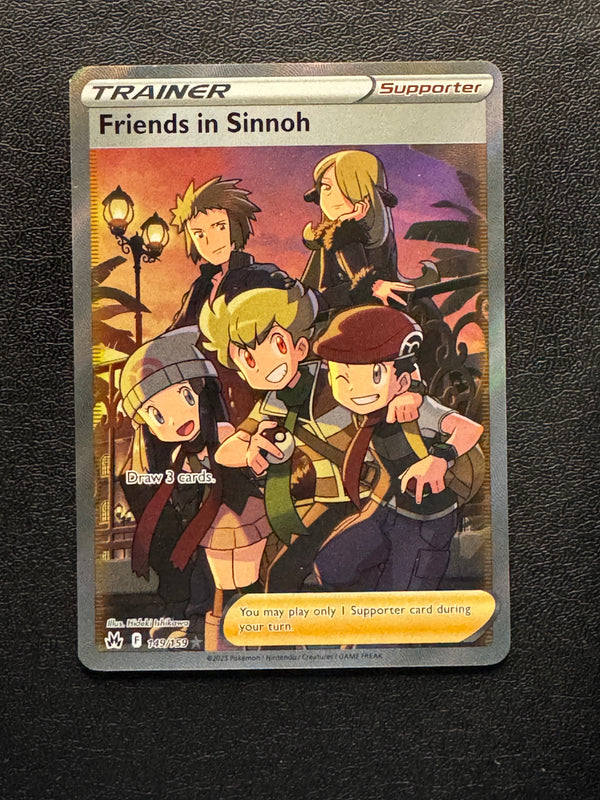 149 Friends in Sinnoh Crown Zenith Rare Ultra Near Mint