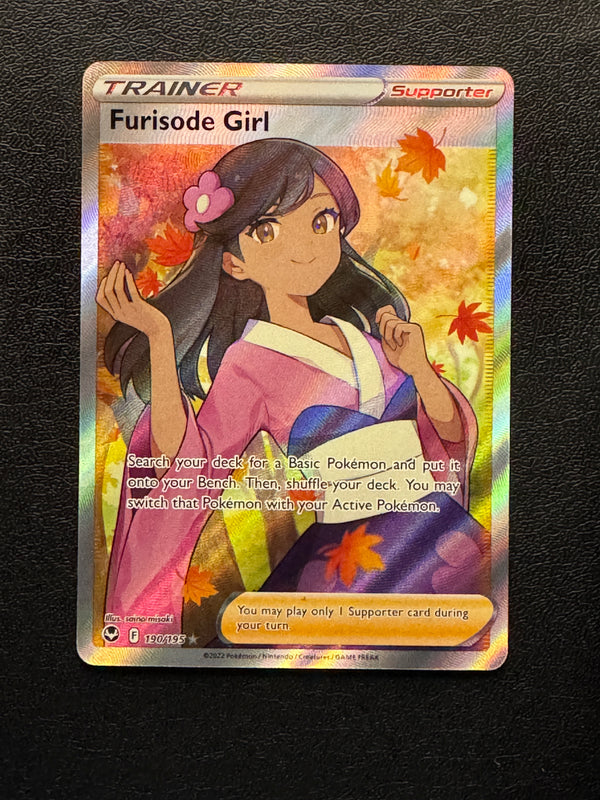 190 Furisode Girl Silver Tempest Rare Ultra Near Mint