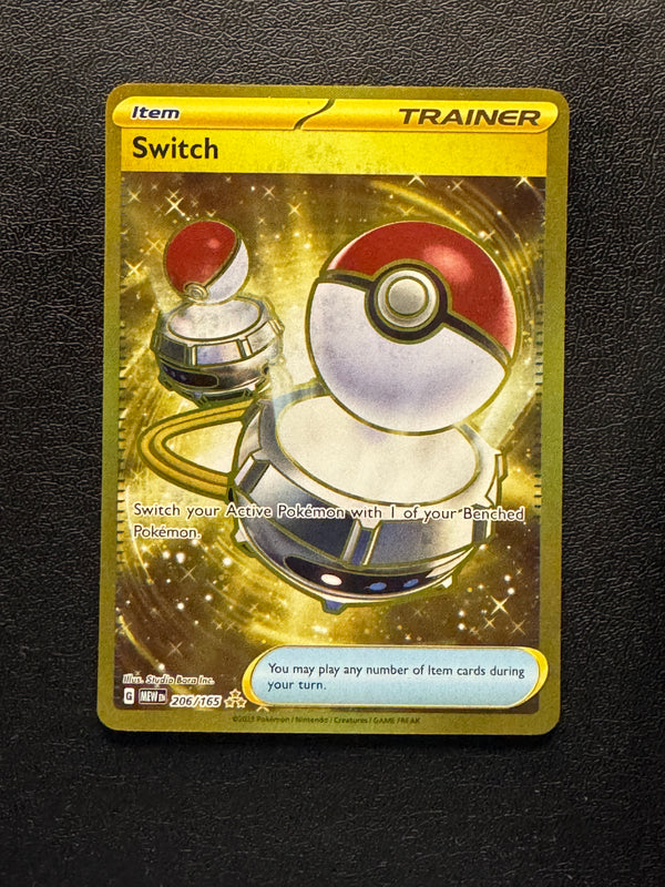 206 Switch Scarlet & Violet 151 Hyper Rare Near Mint