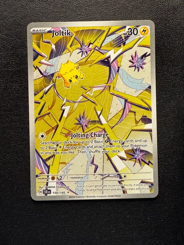150 Joltik Stellar Crown Illustration Rare Near Mint