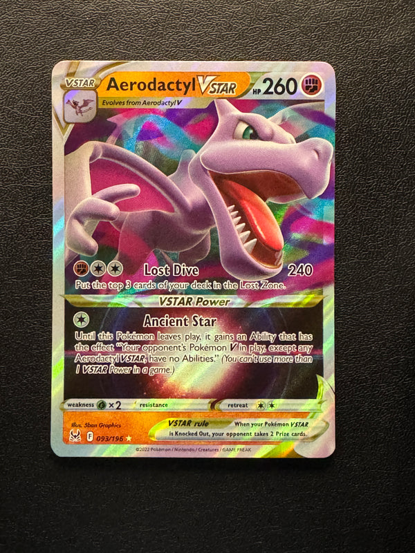 093 Aerodactyl VSTAR Lost Origin Holo Rare VSTAR NM