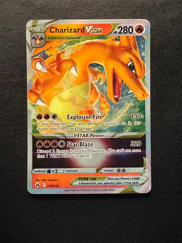 019 Charizard VSTAR Crown Zenith Holo Rare VSTAR Near Mint