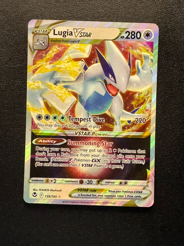 139 Lugia VSTAR Silver Tempest Holo Rare VSTAR NM