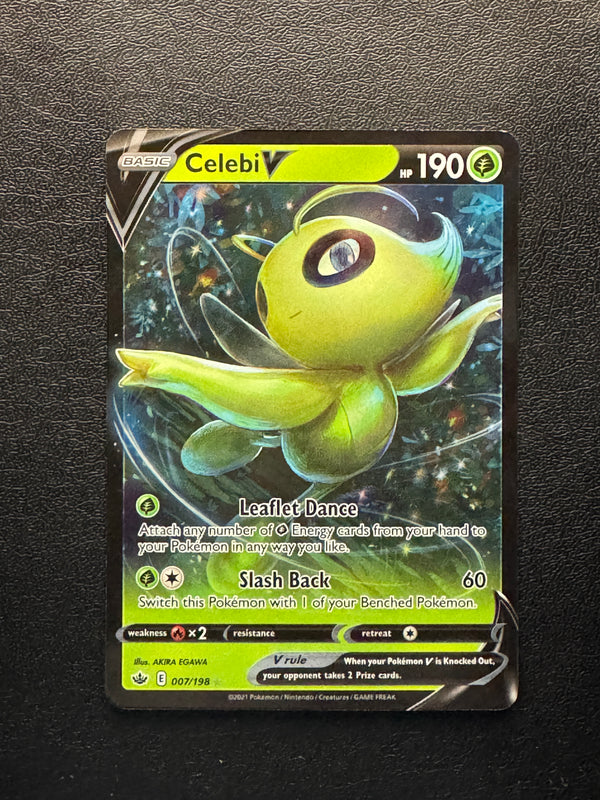 007 Celebi V Chilling Reign Holo Rare V Near Mint