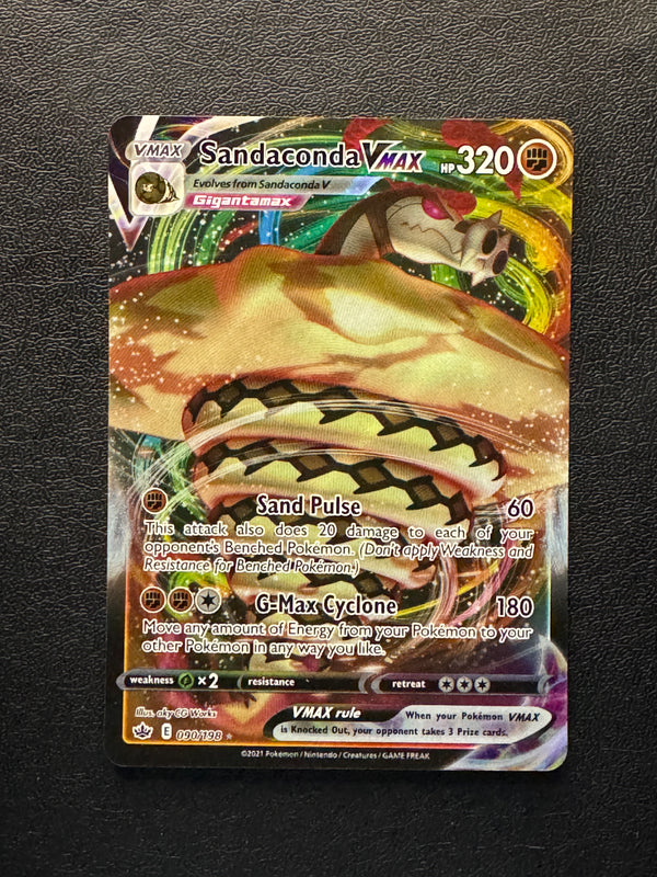 090 Sandaconda VMAX Chilling Reign Holo Rare VMAX NM