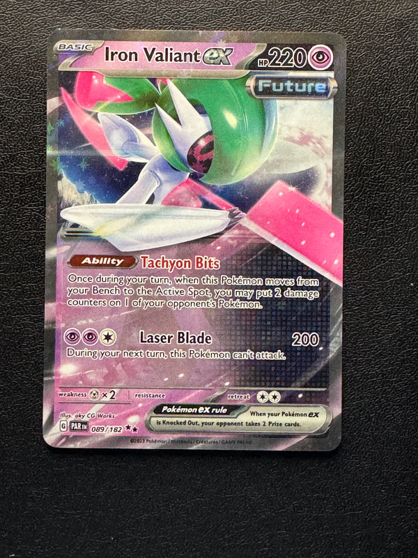 089 Iron Valiant ex Paradox Rift Double Rare Near Mint