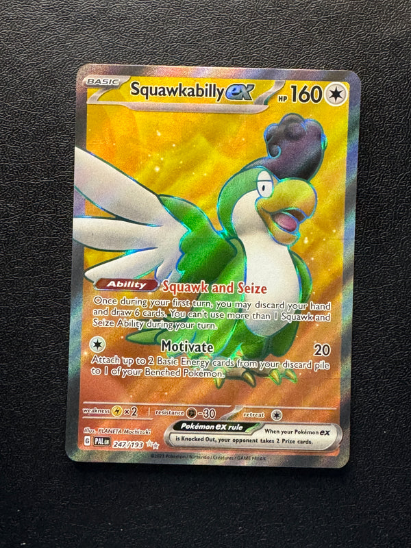 247 Squawkabilly ex Paldea Evolved Ultra Rare Near Mint