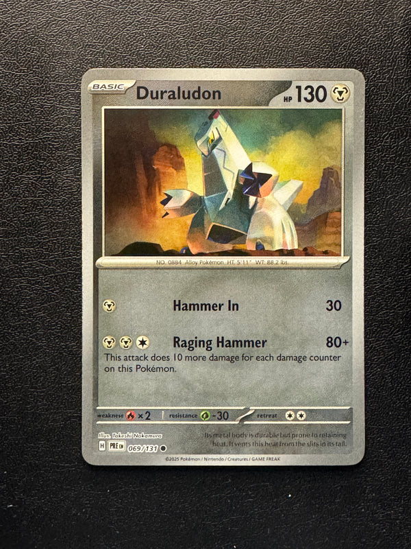069 Duraludon [Poke Ball] Prismatic Evolutions Common Near Mint
