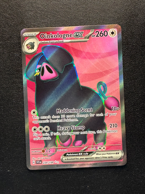 234 Oinkologne ex Scarlet & Violet Ultra Rare Near Mint