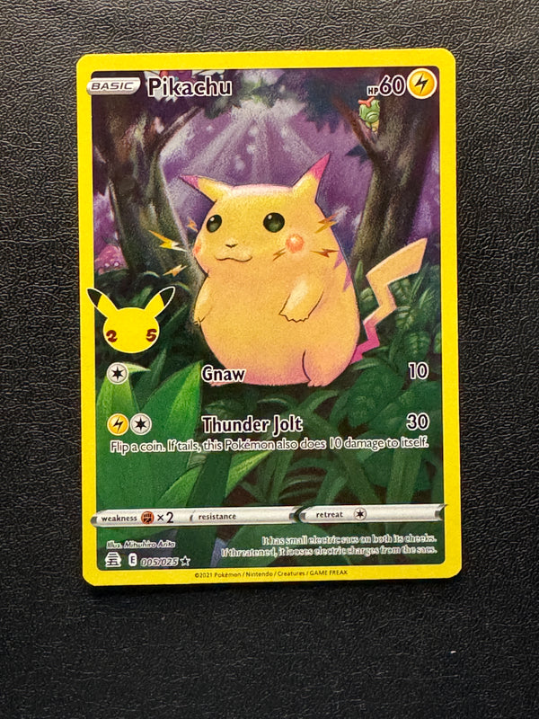 005 Pikachu Celebrations Rare Holo Near Mint