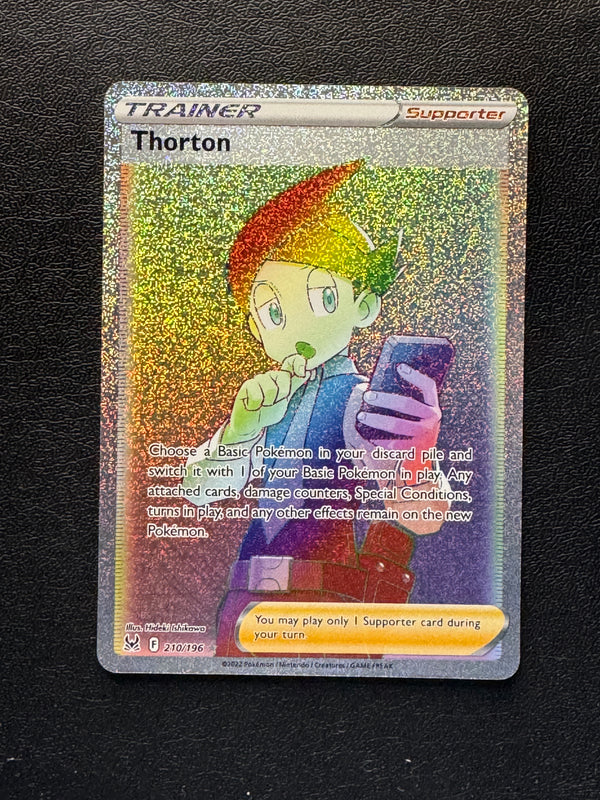 lost origin rare cards 210 Thorton Lost Origin Rare Rainbow Near Mint – k0s Card Shop