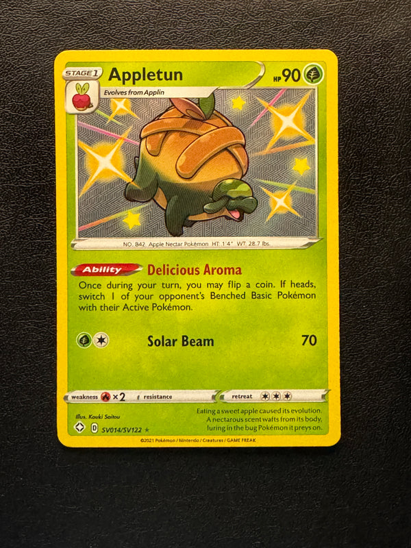 SV014 Appletun Shining Fates Rare Shiny Near Mint