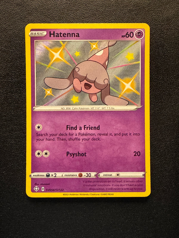 SV054 Hatenna Shining Fates Rare Shiny Near Mint