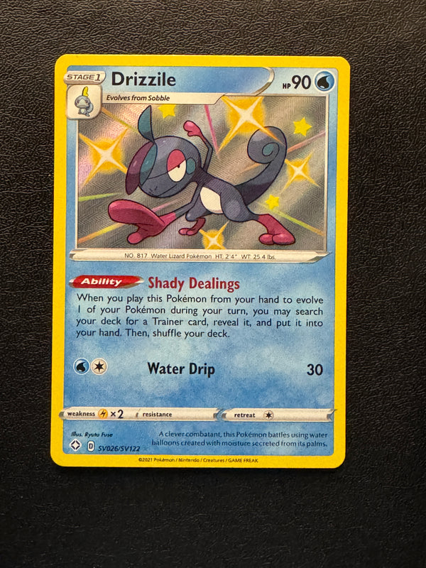 SV026 Drizzile Shining Fates Rare Shiny Near Mint