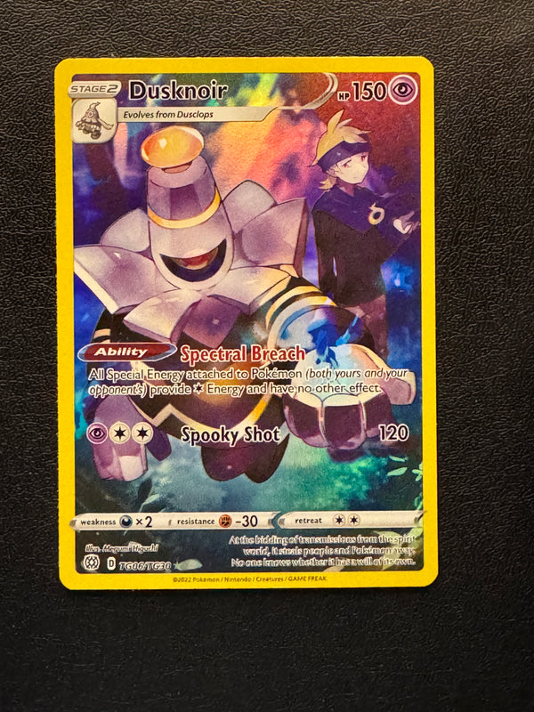 TG06 Dusknoir Brilliant Stars Rare Holo Near Mint