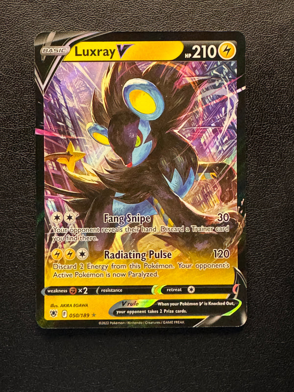 050 Luxray V Astral Radiance Holo Rare V Near Mint