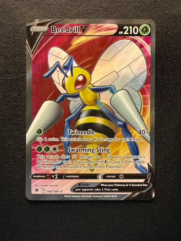 160 Beedrill V Astral Radiance Rare Ultra Near Mint