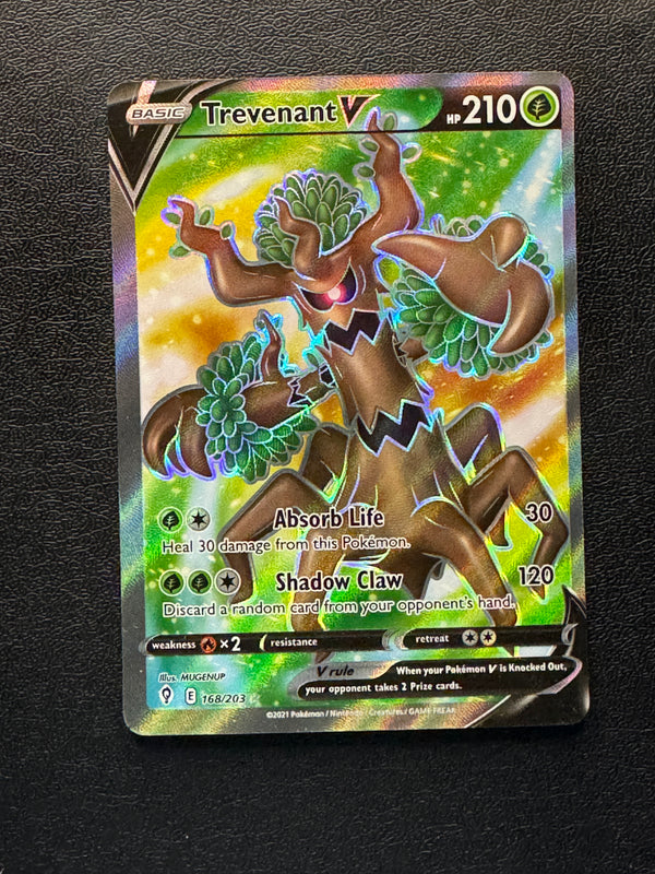 168 Trevenant V Evolving Skies Rare Ultra Near Mint