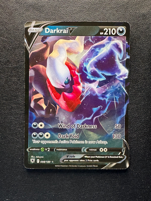 098 Darkrai V Astral Radiance Holo Rare V NM