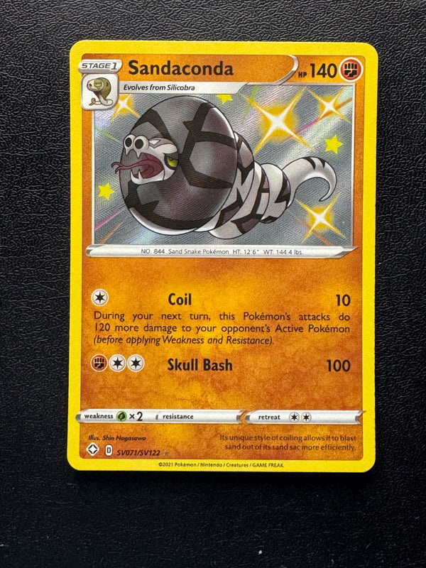 SV071 Sandaconda Shining Fates Rare Shiny Near Mint