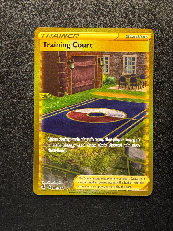 282 Training Court Fusion Strike Rare Secret NM