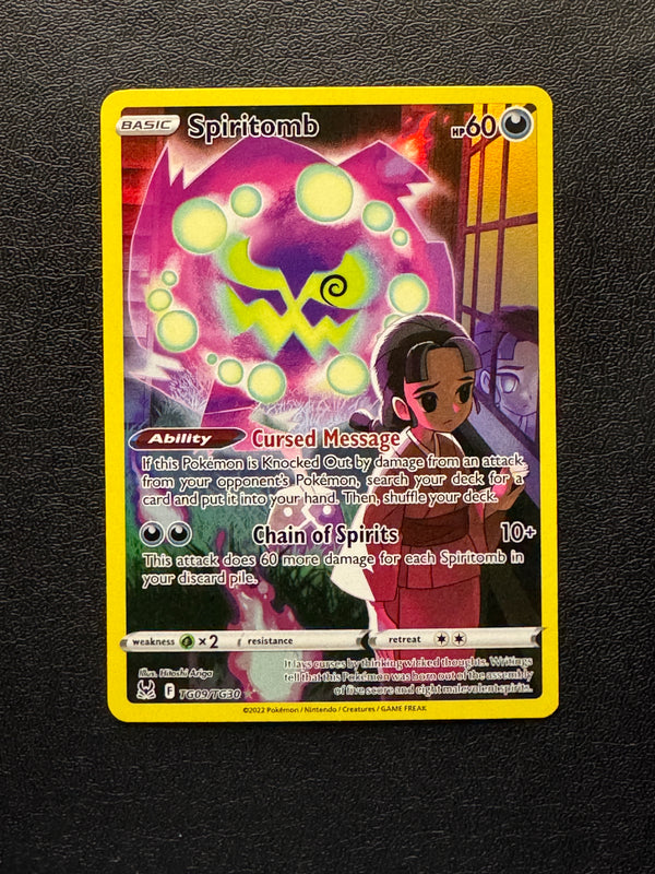 TG09 Spiritomb Lost Origin Rare Holo NM