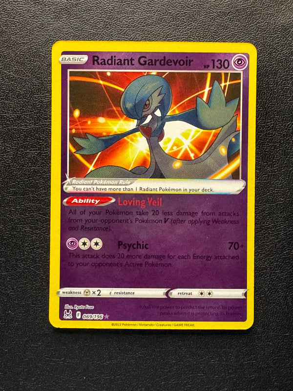 069 Radiant Gardevoir Lost Origin Radiant Rare Near Mint