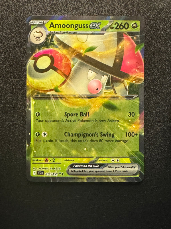 011 Amoonguss ex Journey Together Double Rare NM