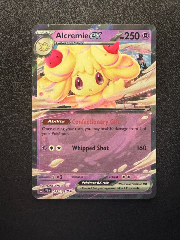 075 Alcremie ex Journey Together Double Rare Near Mint