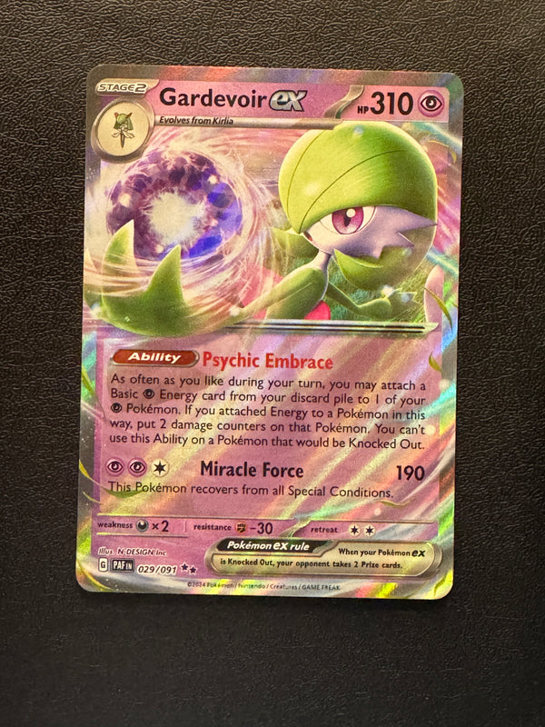 029 Gardevoir ex Paldean Fates Double Rare NM