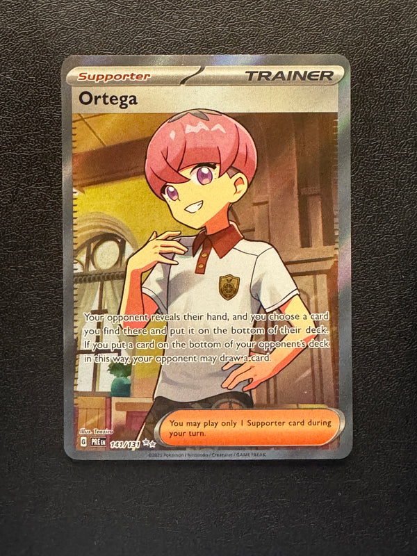 141 Ortega Prismatic Evolutions Ultra Rare NM