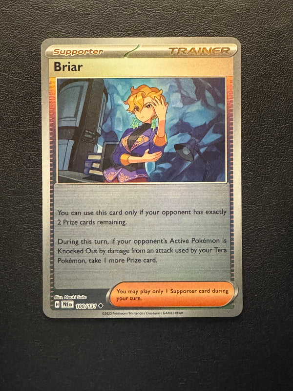 100 Briar [Poke Ball] Prismatic Evolutions Uncommon Near Mint