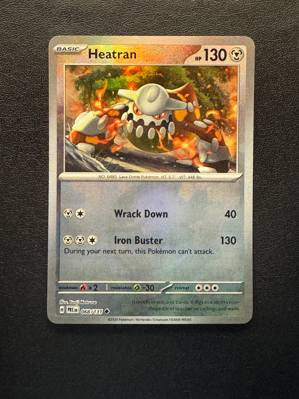 068 Heatran [Poke Ball] Prismatic Evolutions Uncommon Near Mint