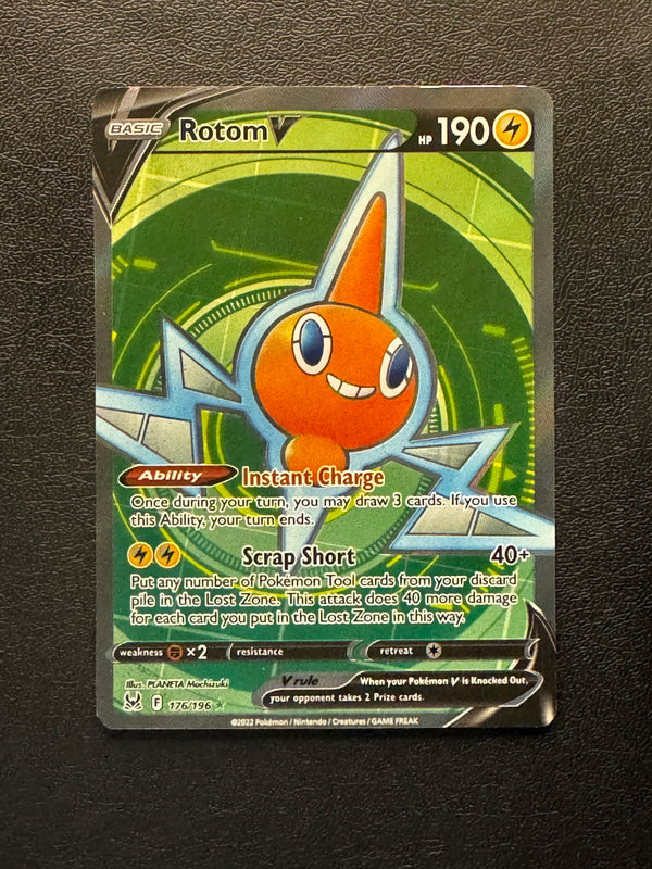 176 Rotom V Lost Origin Rare Ultra NM