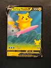 008 Surfing Pikachu V Celebrations Holo Rare V Near Mint