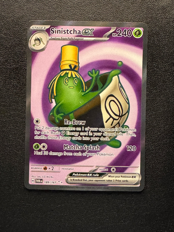189 Sinistcha ex Twilight Masquerade Ultra Rare Near Mint