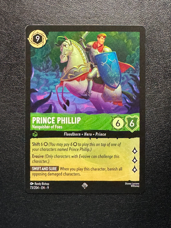 073 Prince Phillip - Vanquisher of Foes Fabled Super Rare Near Mint