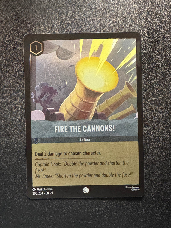 200 Fire the Cannons! [Foil] Fabled Common Near Mint